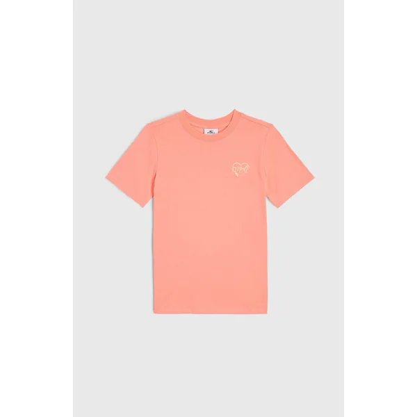 T-shirt Script | Coral Pink