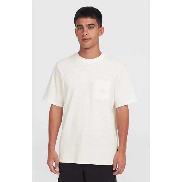 T-shirt Slub Chest Pocket | Snow White