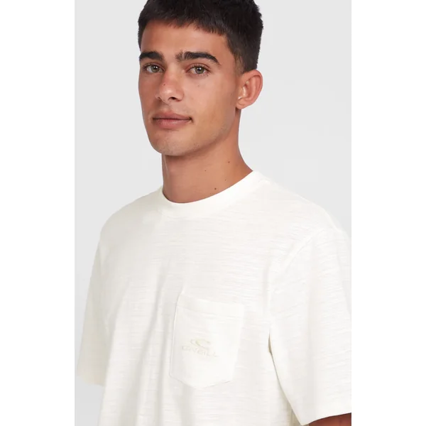 T-shirt Slub Chest Pocket | Snow White