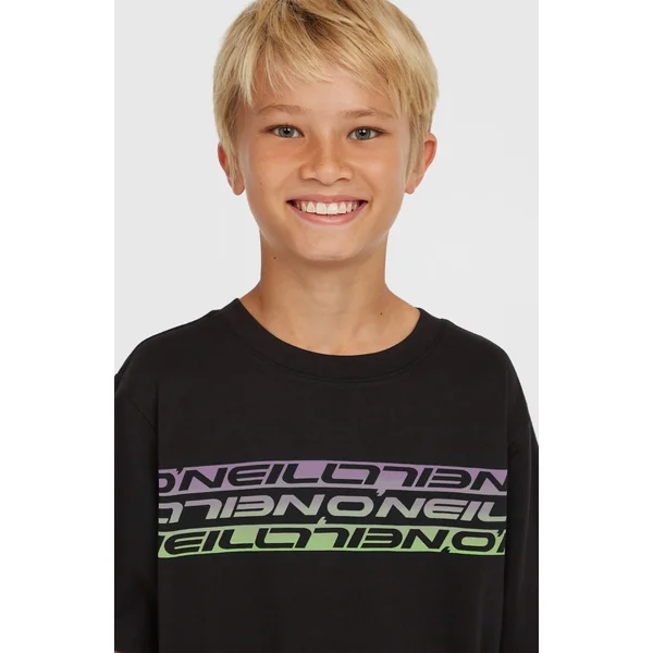 T-shirt Stripe | Black Out