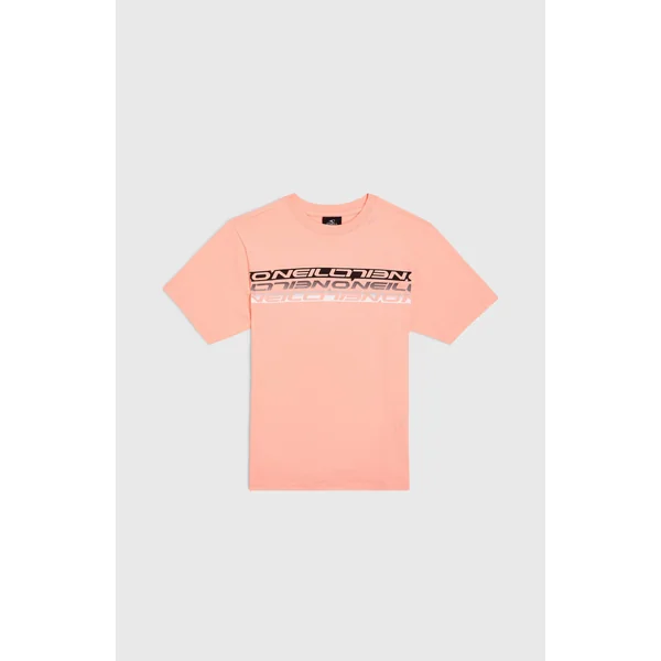 T-shirt Stripe | Coral Pop