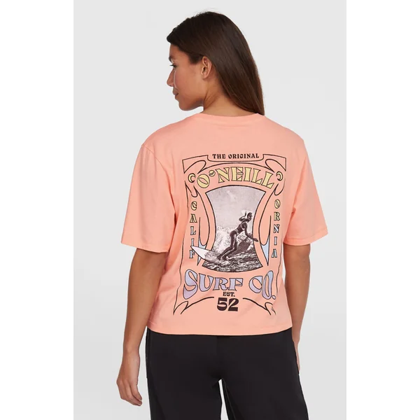 T-shirt Summer Must Haves Back Print | Coral Pop