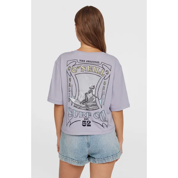 T-shirt Summer Must Haves Back Print | Purple Gleam