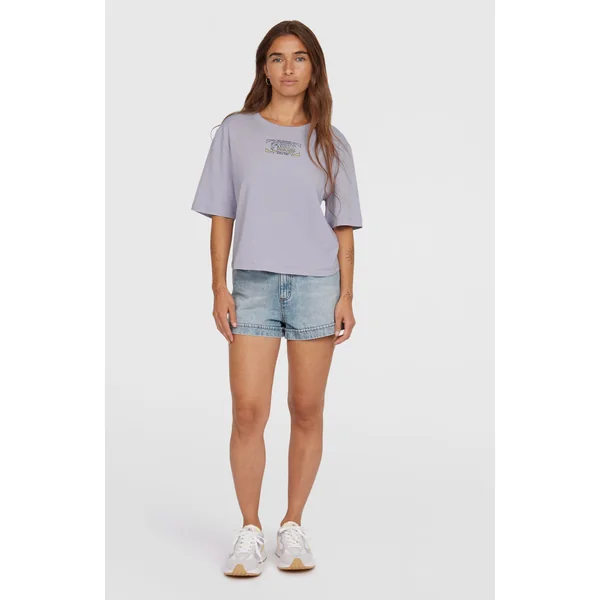 T-shirt Summer Must Haves Back Print | Purple Gleam