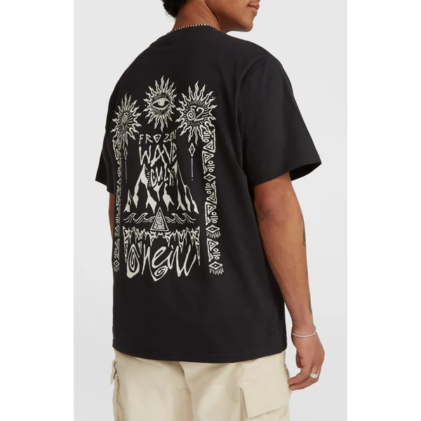 T-shirt Surf Heroes Graphic | Black Out