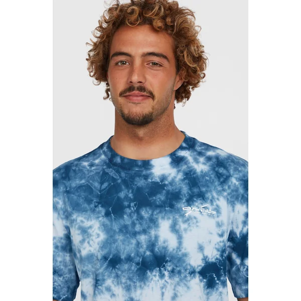 T-shirt Tie Dye Graphic | Blue Tie Dye Print