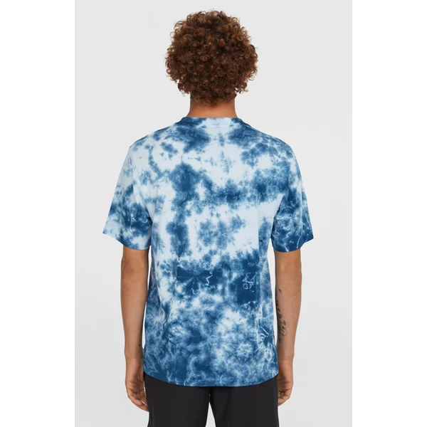 T-shirt Tie Dye Graphic | Blue Tie Dye Print