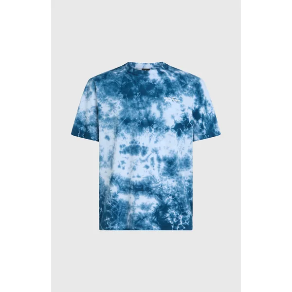 T-shirt Tie Dye Graphic | Blue Tie Dye Print