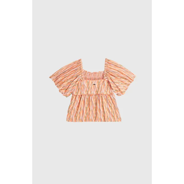 T-shirt tissé O'Neill | Funky Peach Swirly