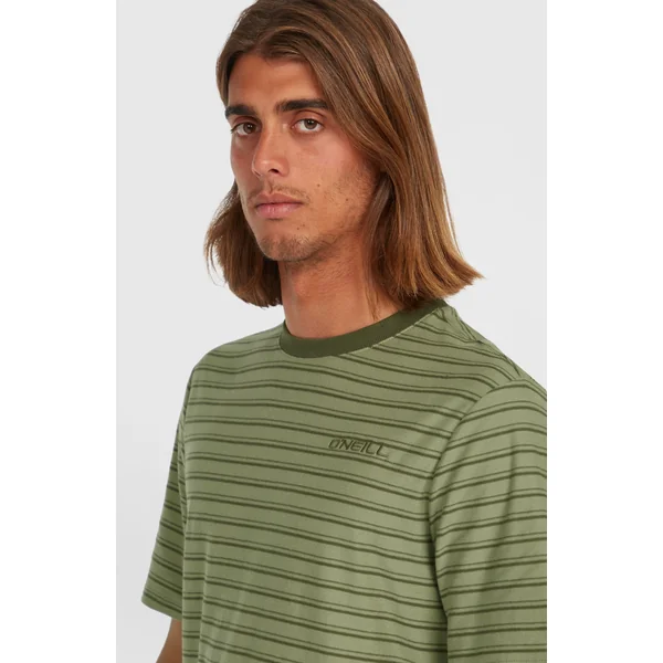 T-shirt Yarn Stripe | Green Cali Tee Stripe