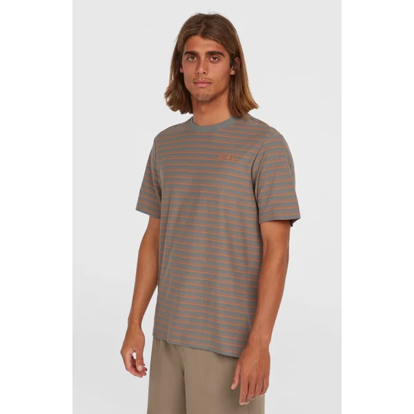 T-shirt Yarn Stripe | Grey Cali Stripe