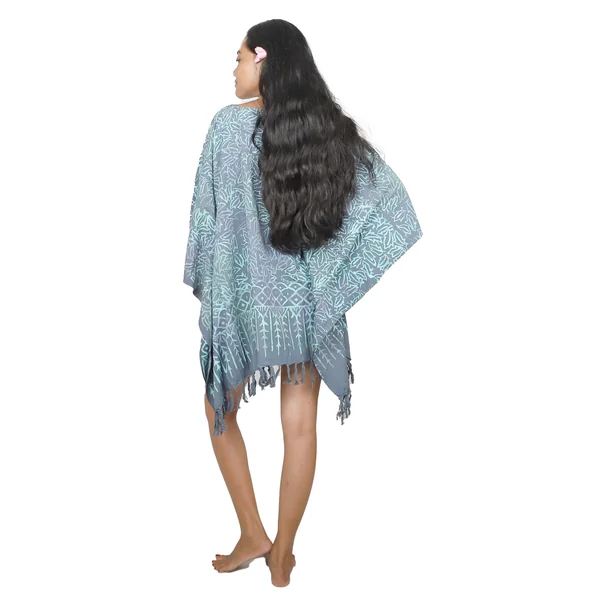 Tunique Batik Brume du Lagon