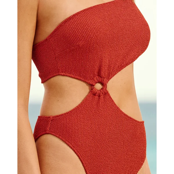 Une pièce carmin - maillot de bain