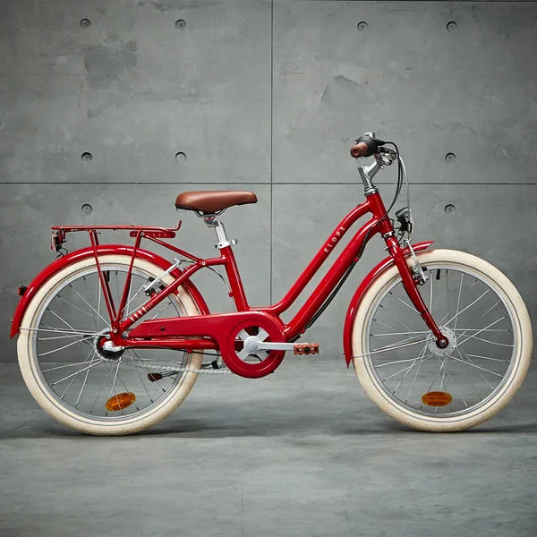 VELO VILLE ENFANT ELOPS 900 20 POUCES 6-9 ANS ROUGE