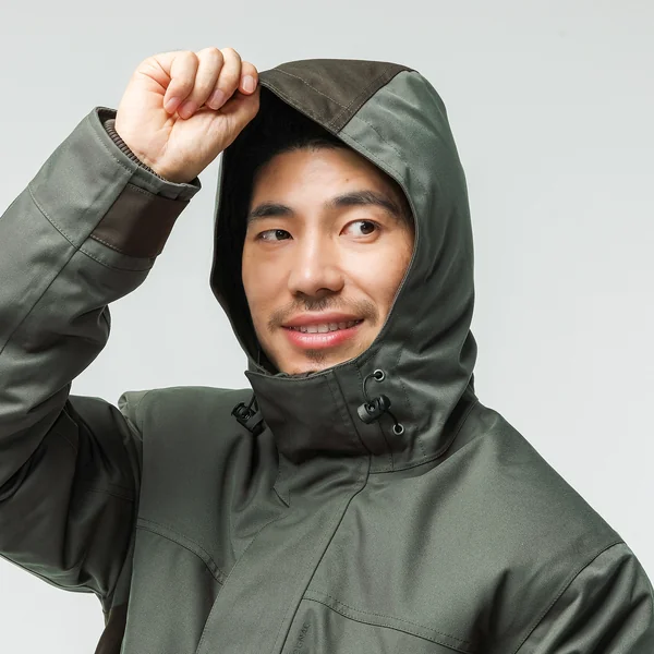 VESTE CHASSE IMPERMÉABLE CHAUDE 500 VERTE