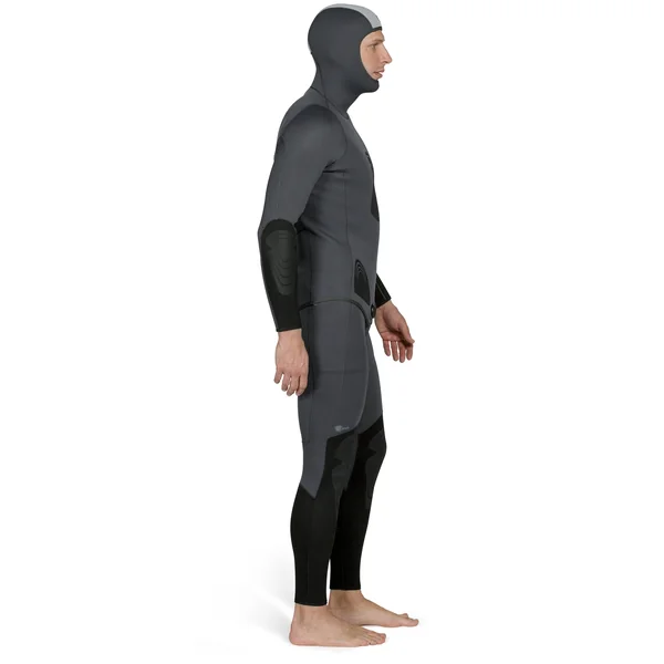 Veste Chasse sous-marine Homme néoprène 3mm - SPF 500 gris