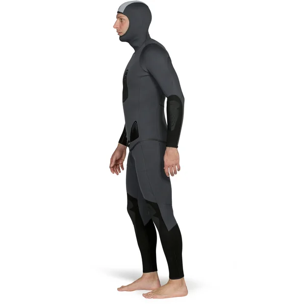 Veste Chasse sous-marine Homme néoprène 3mm - SPF 500 gris
