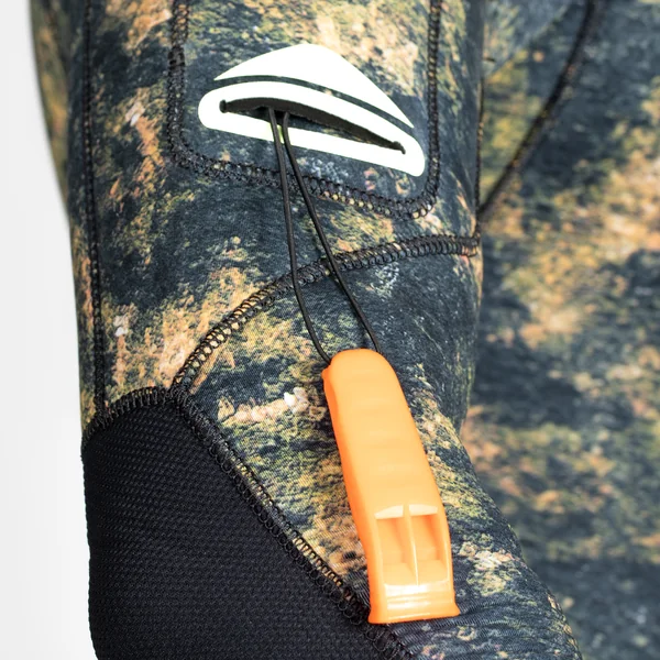 Veste chasse sous-marine homme néoprène 5mm - spf 900+ camouflage