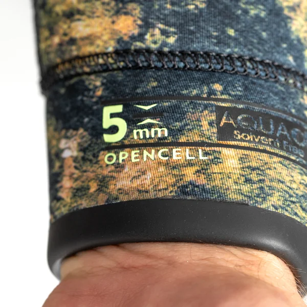 Veste chasse sous-marine homme néoprène 5mm - spf 900+ camouflage