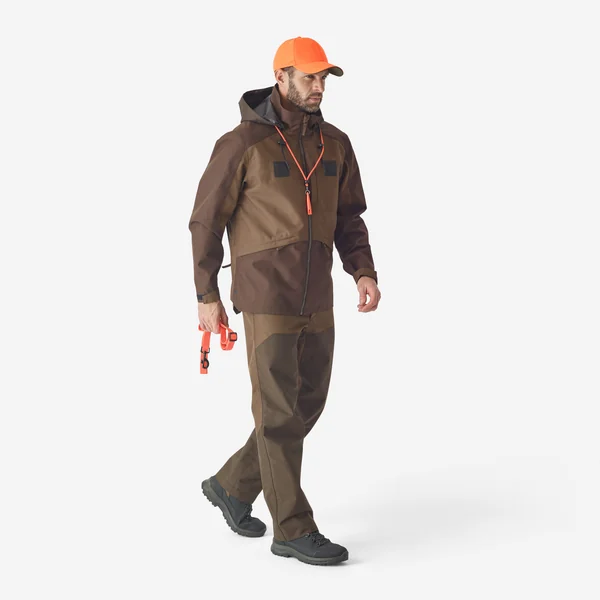 Veste de chasse renfort bois 500 bicolore