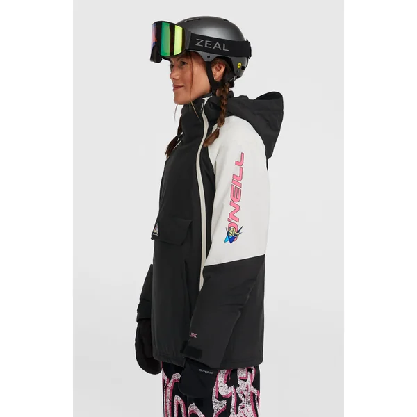 Veste de ski asymétrique FWC'Play | Black Out Colour Block