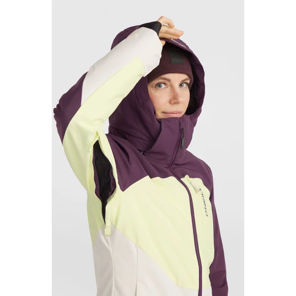 Veste de ski Carbonite | Aubergine Colour Block