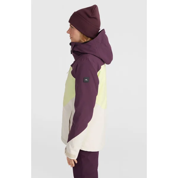 Veste de ski Carbonite | Aubergine Colour Block