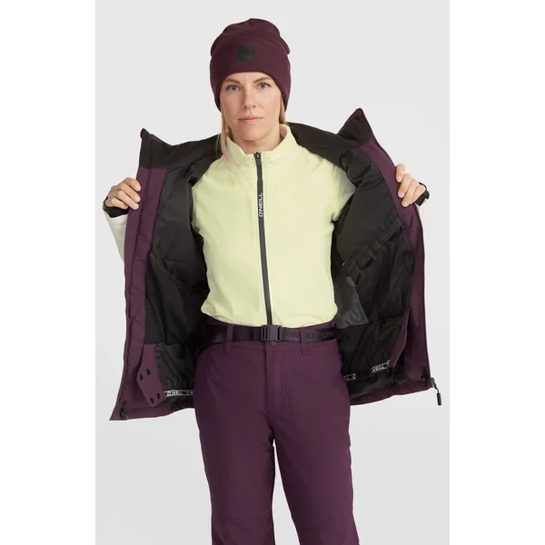 Veste de ski Carbonite | Aubergine Colour Block