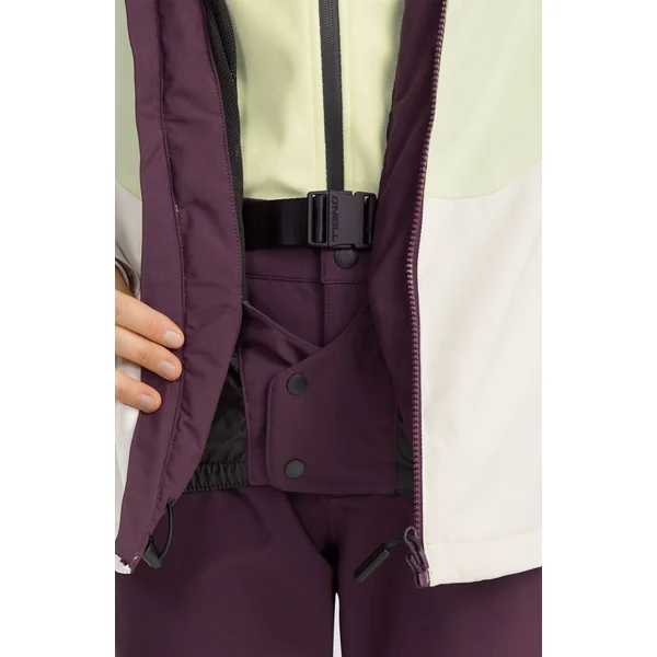 Veste de ski Carbonite | Aubergine Colour Block