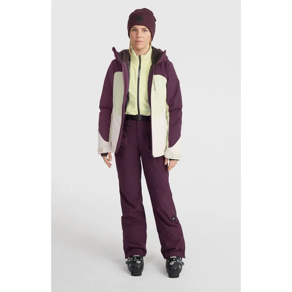 Veste de ski Carbonite | Aubergine Colour Block