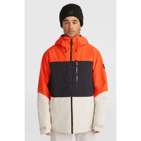 Veste de ski Carbonite | Paprika Flame Colour Block