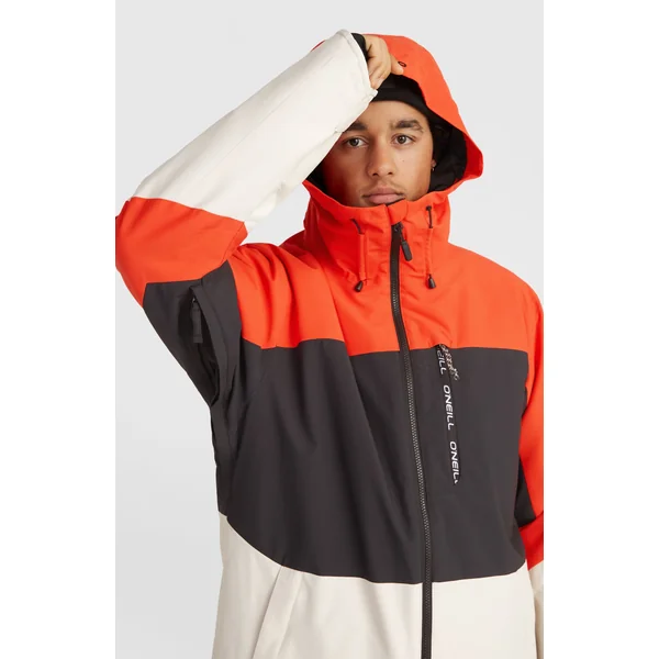 Veste de ski Carbonite | Paprika Flame Colour Block