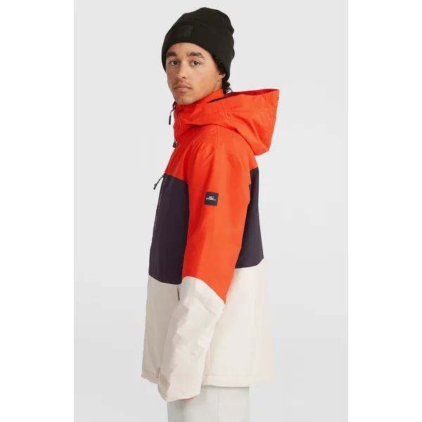 Veste de ski Carbonite | Paprika Flame Colour Block