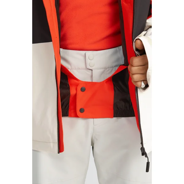 Veste de ski Carbonite | Paprika Flame Colour Block
