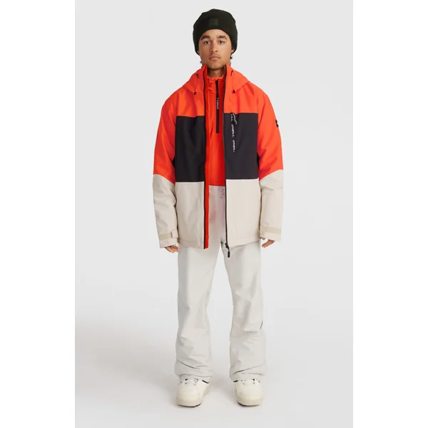 Veste de ski Carbonite | Paprika Flame Colour Block