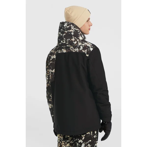 Veste de ski FWC'Cruz Block | Black/Beige Quarry