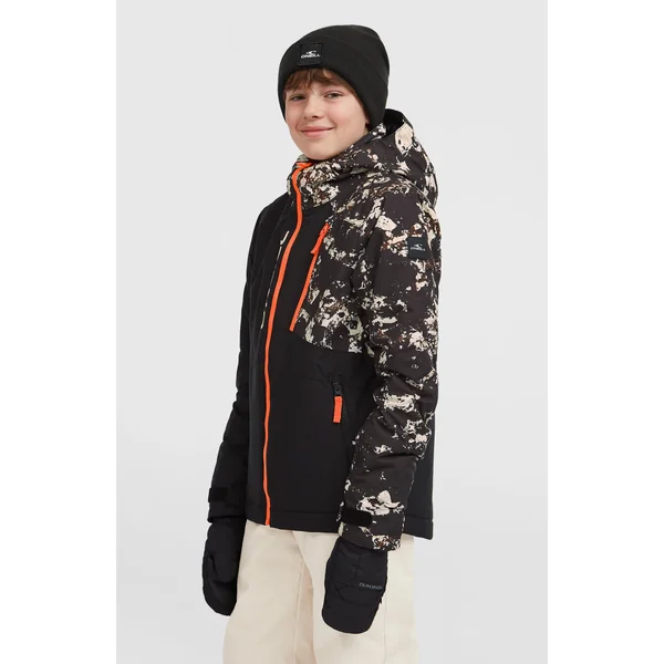 Veste de ski FWC'Cruz Block | Black/Beige Quarry