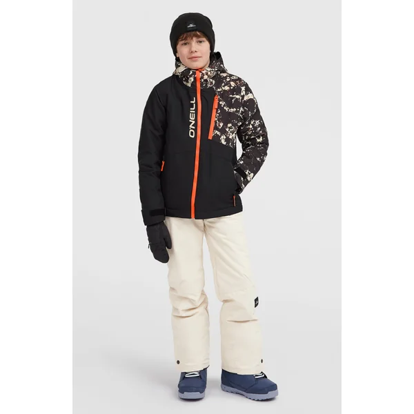 Veste de ski FWC'Cruz Block | Black/Beige Quarry