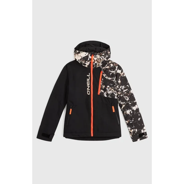 Veste de ski FWC'Cruz Block | Black/Beige Quarry
