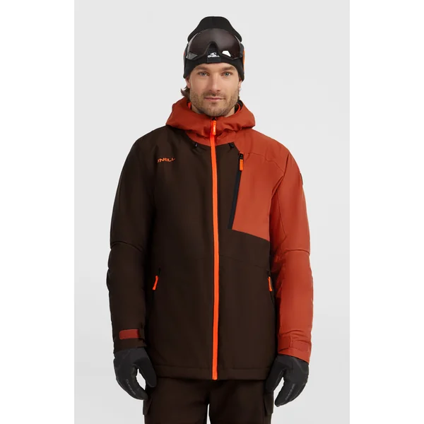 Veste de ski FWC'Cruz Block | Coffee Bean Colour Block