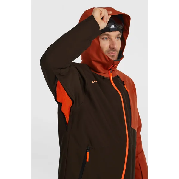 Veste de ski FWC'Cruz Block | Coffee Bean Colour Block