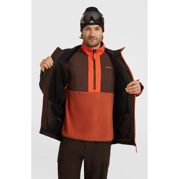 Veste de ski FWC'Cruz Block | Coffee Bean Colour Block