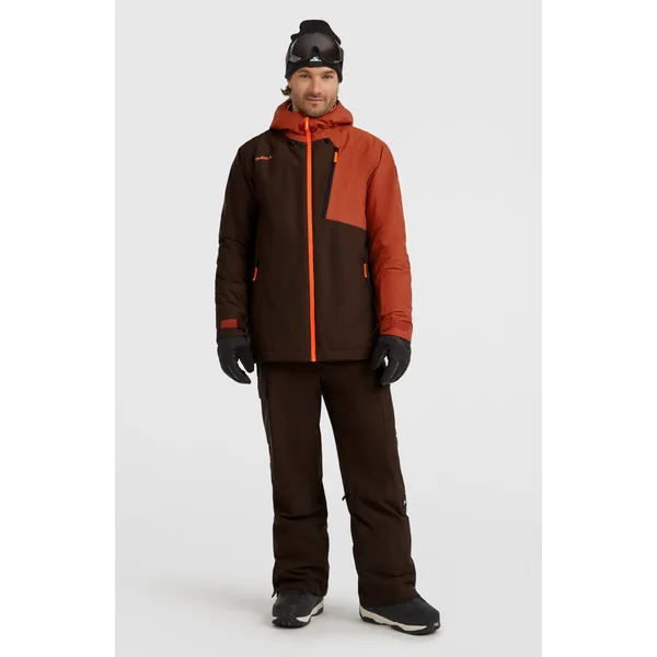 Veste de ski FWC'Cruz Block | Coffee Bean Colour Block