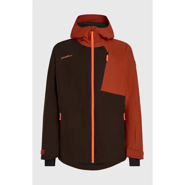Veste de ski FWC'Cruz Block | Coffee Bean Colour Block