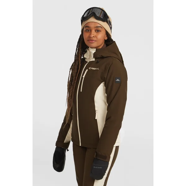 Veste de ski FWC'Cruz Duo | Coffee Bean Colour Block