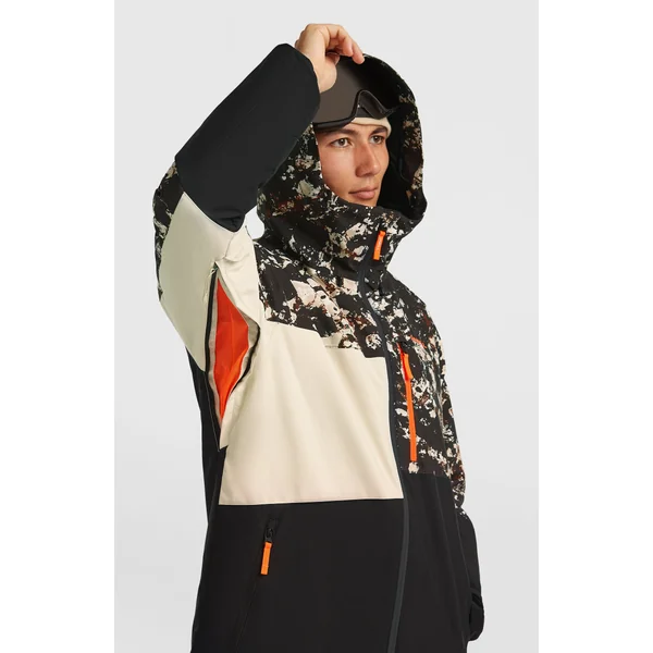 Veste de ski FWC'Cruz Triple | Black/Beige Quarry