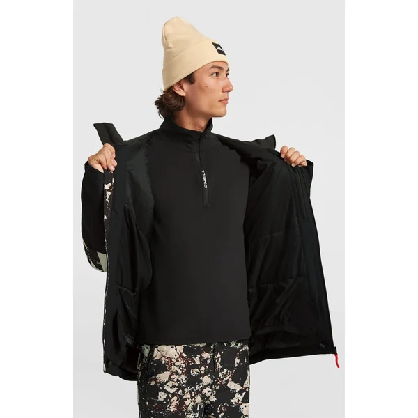 Veste de ski FWC'Cruz Triple | Black/Beige Quarry