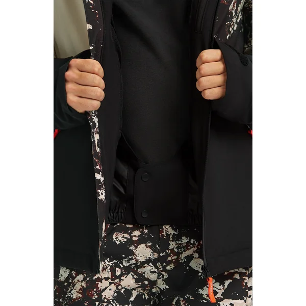 Veste de ski FWC'Cruz Triple | Black/Beige Quarry