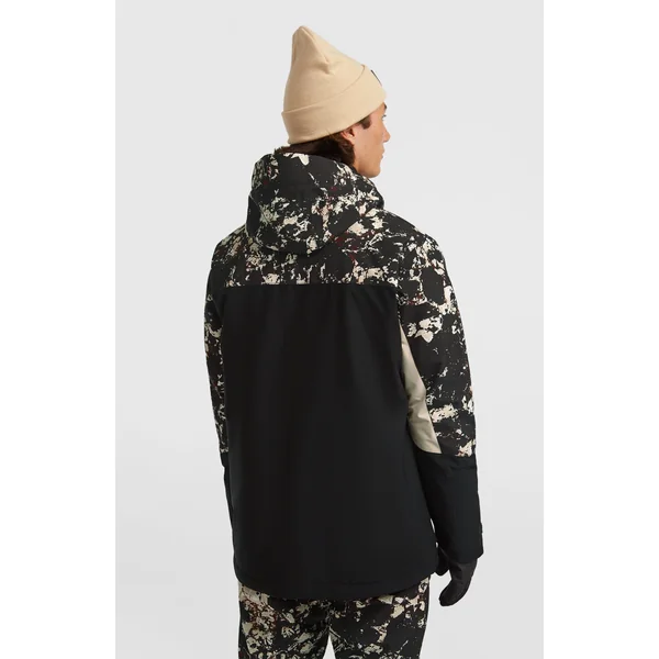 Veste de ski FWC'Cruz Triple | Black/Beige Quarry