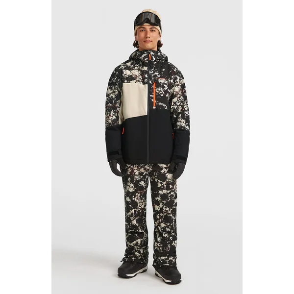 Veste de ski FWC'Cruz Triple | Black/Beige Quarry